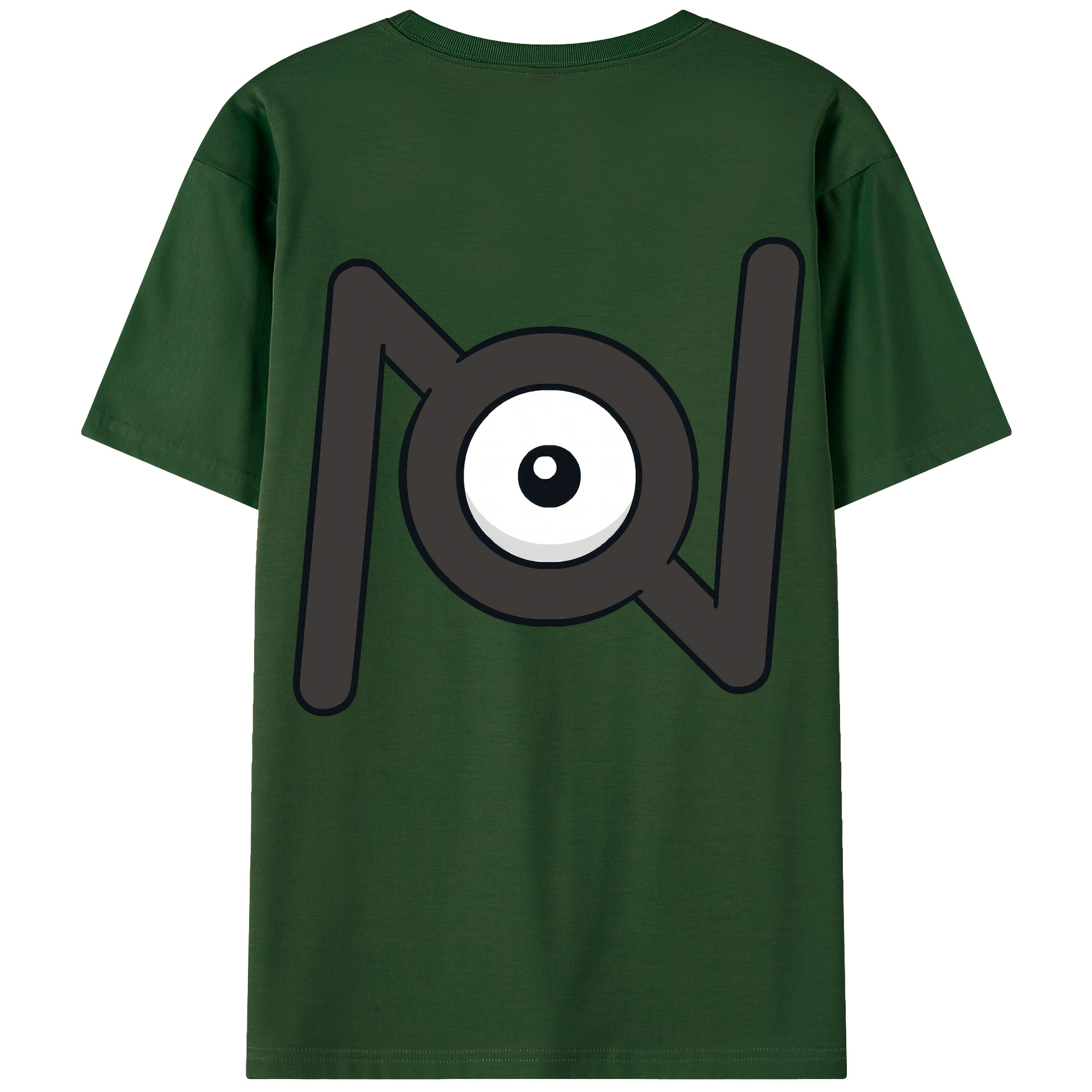 （画像用） ポケットモンスター Pokémon 綿100％半袖Tシャツ（背面プリント）
